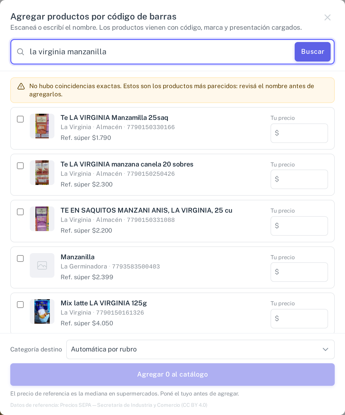 La búsqueda por parecido, rotulada en ámbar