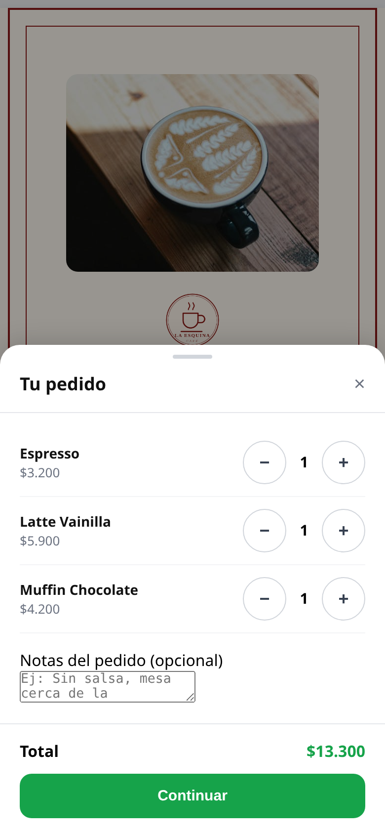 Tu cliente la abre en el celular